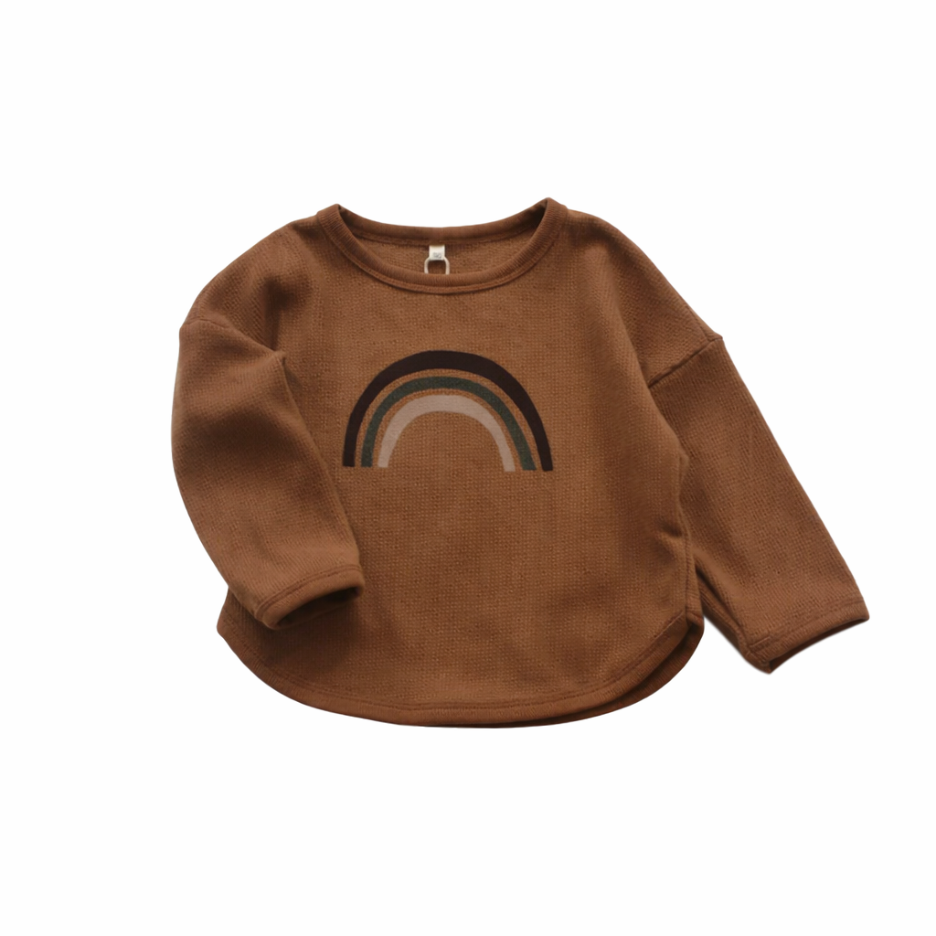 Earthy Rainbow Long Sleeve Tee