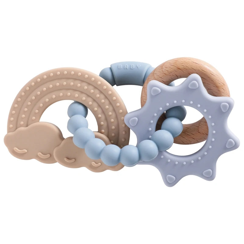 Silicone Baby Teether – Sensory Bracelet