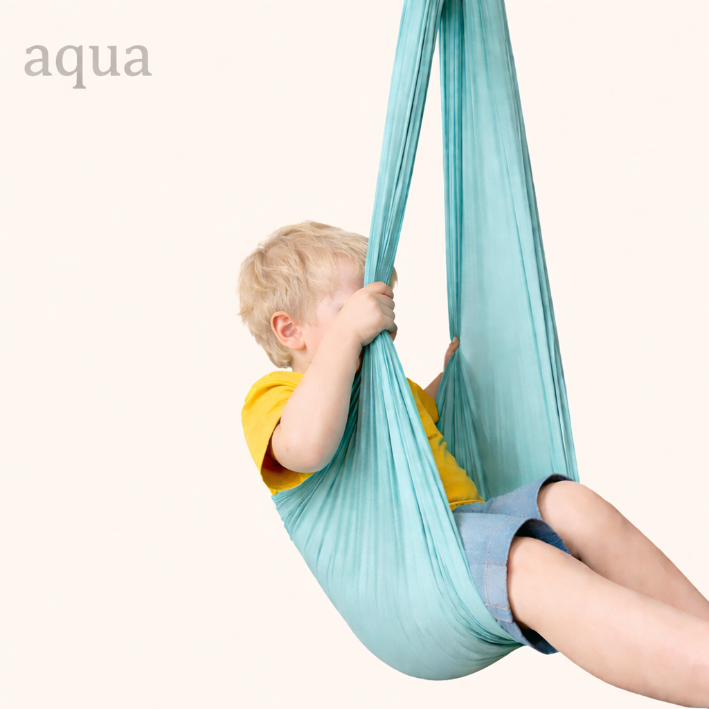 StretchNest Yoga Kids™ – Elastic Sensory Hammock