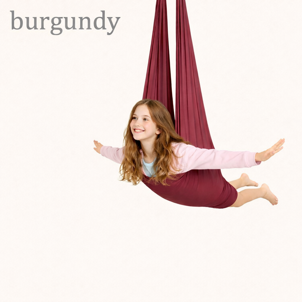 StretchNest Yoga Kids™ – Elastic Sensory Hammock