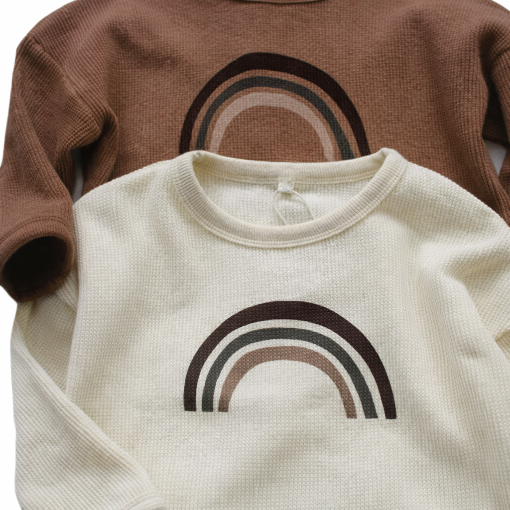 Earthy Rainbow Long Sleeve Tee