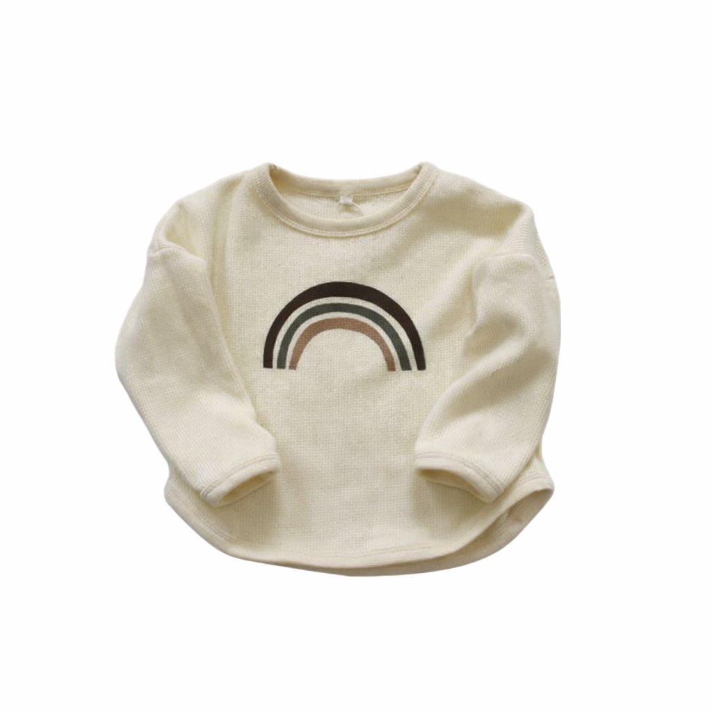 Earthy Rainbow Long Sleeve Tee