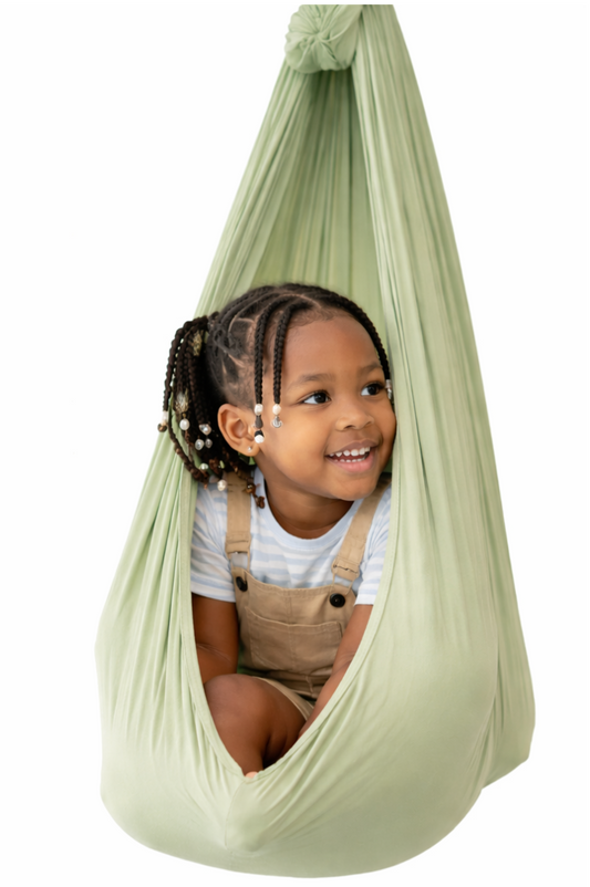 StretchNest Yoga Kids™ – Elastic Sensory Hammock