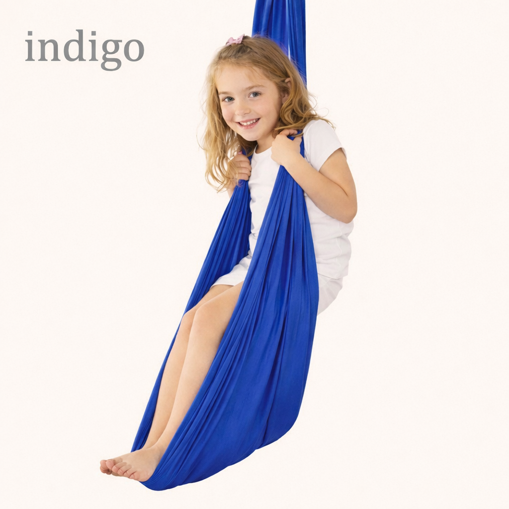 StretchNest Yoga Kids™ – Elastic Sensory Hammock