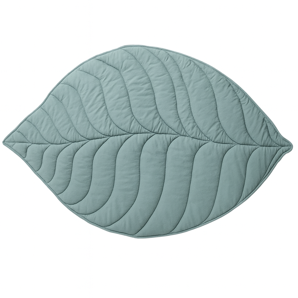 Nordic Leaf Play Mat – Cozy & Creative