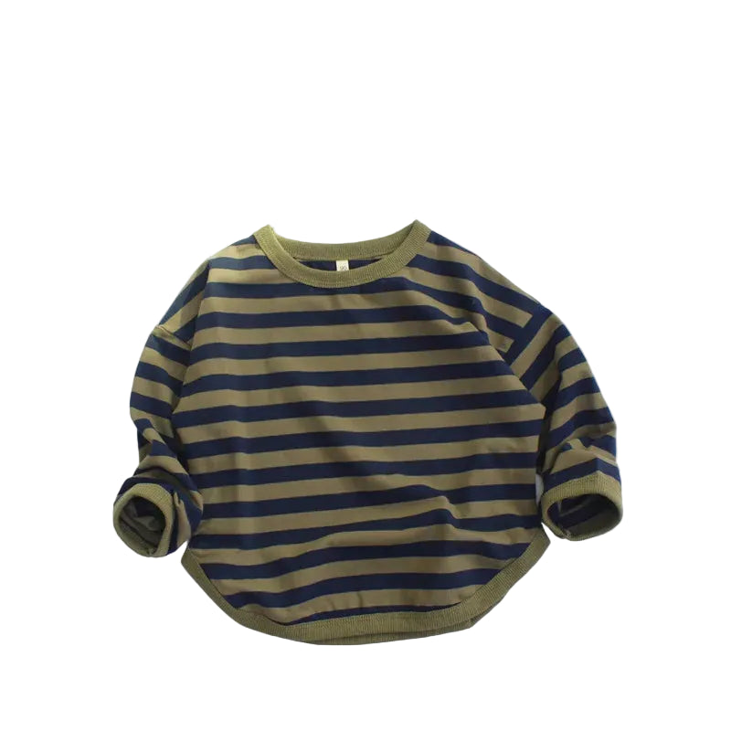 Coastal Stripe Long Sleeve Tee