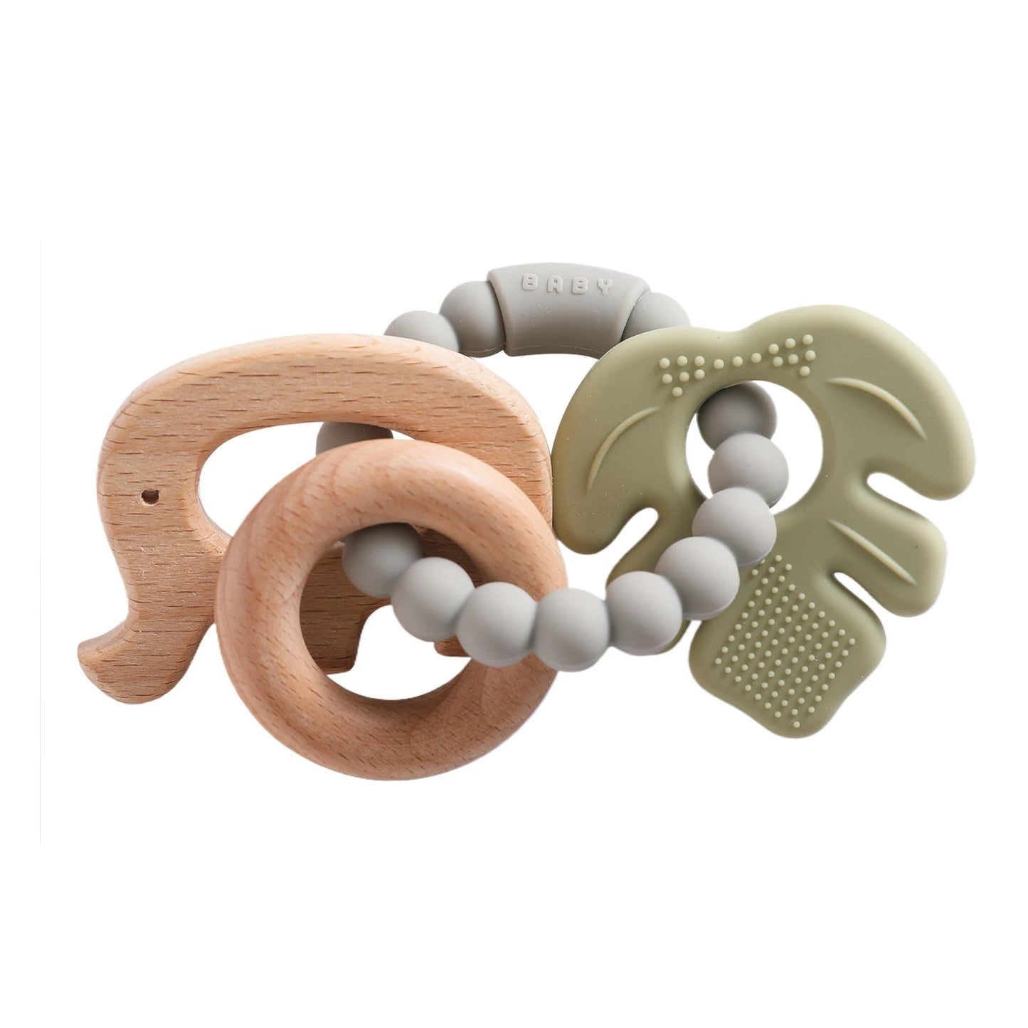 Silicone Baby Teether – Sensory Bracelet