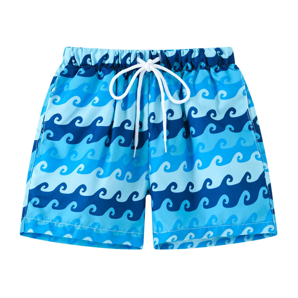 Summer Wave Swim Shorts