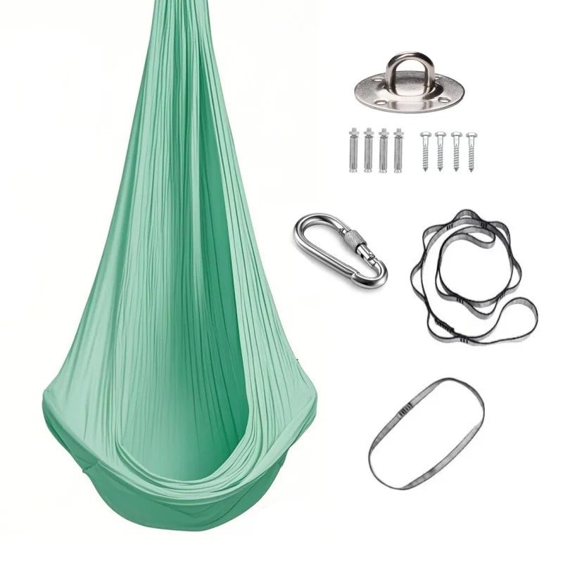 StretchNest Yoga Kids™ – Elastic Sensory Hammock