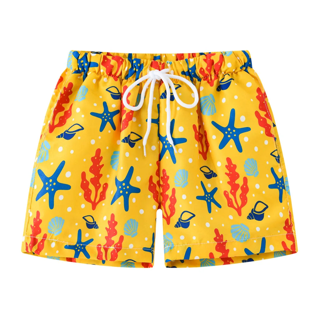 Summer Wave Swim Shorts