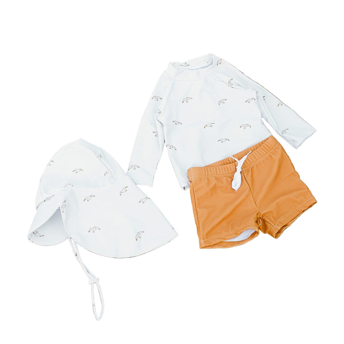 Baby Long Sleeve Swimsuit Set