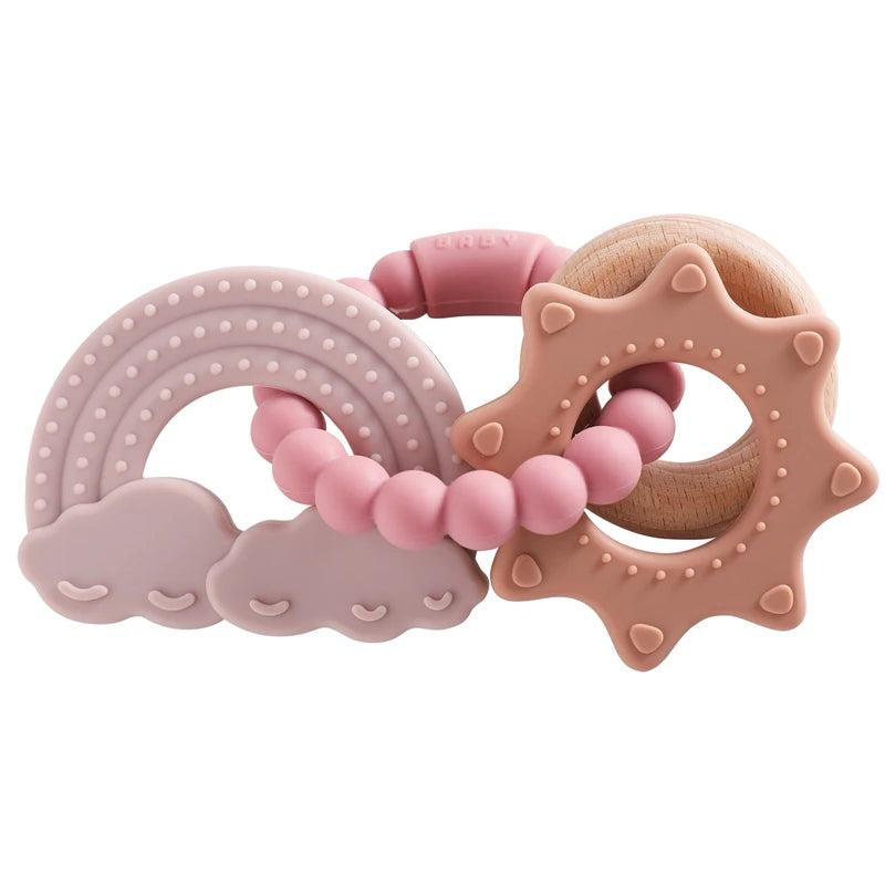 Silicone Baby Teether – Sensory Bracelet