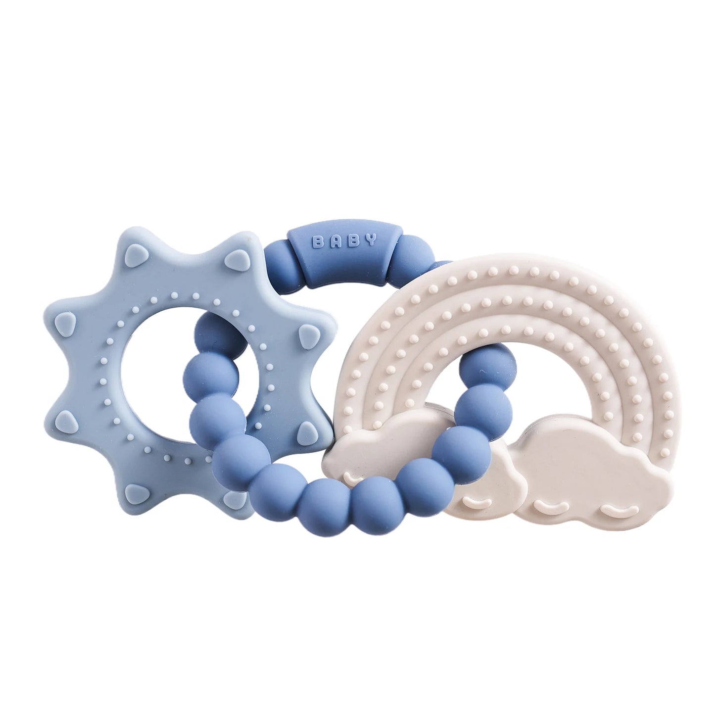 Silicone Baby Teether – Sensory Bracelet