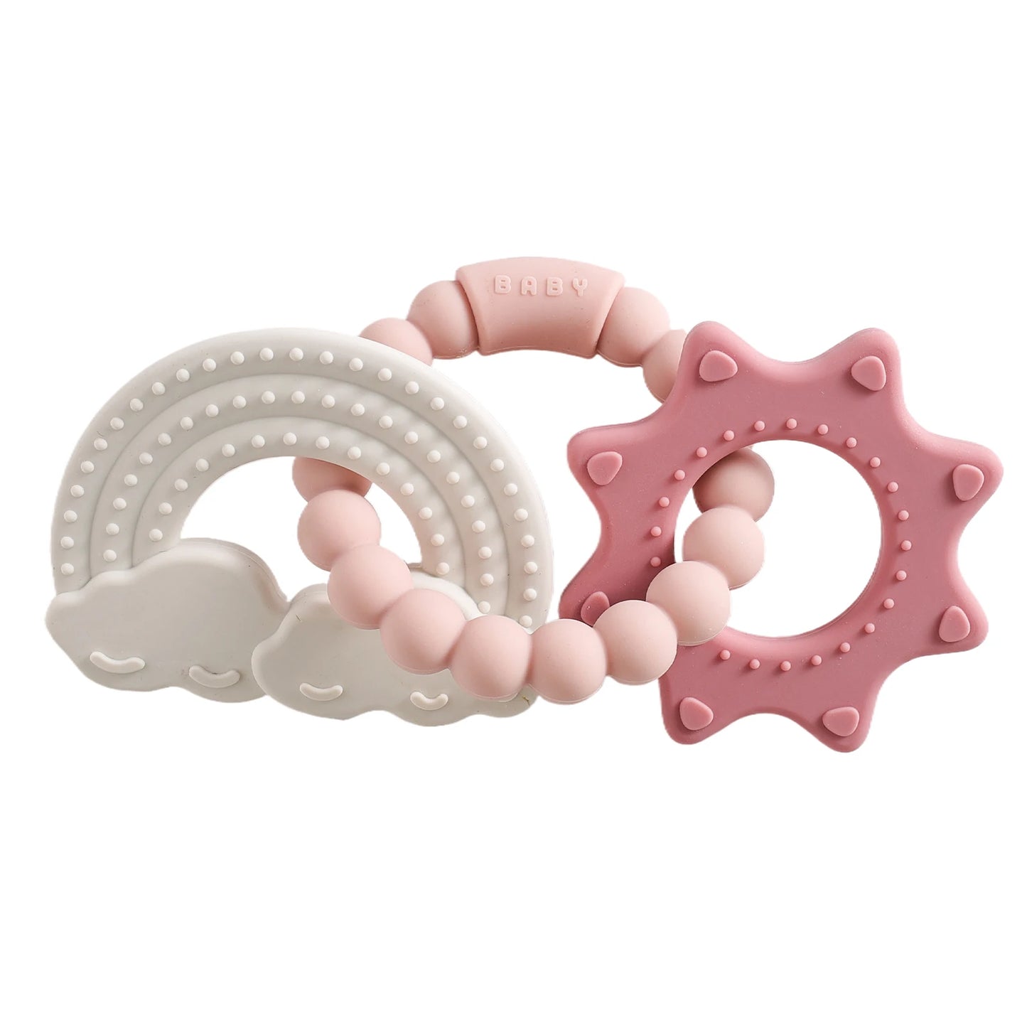 Silicone Baby Teether – Sensory Bracelet