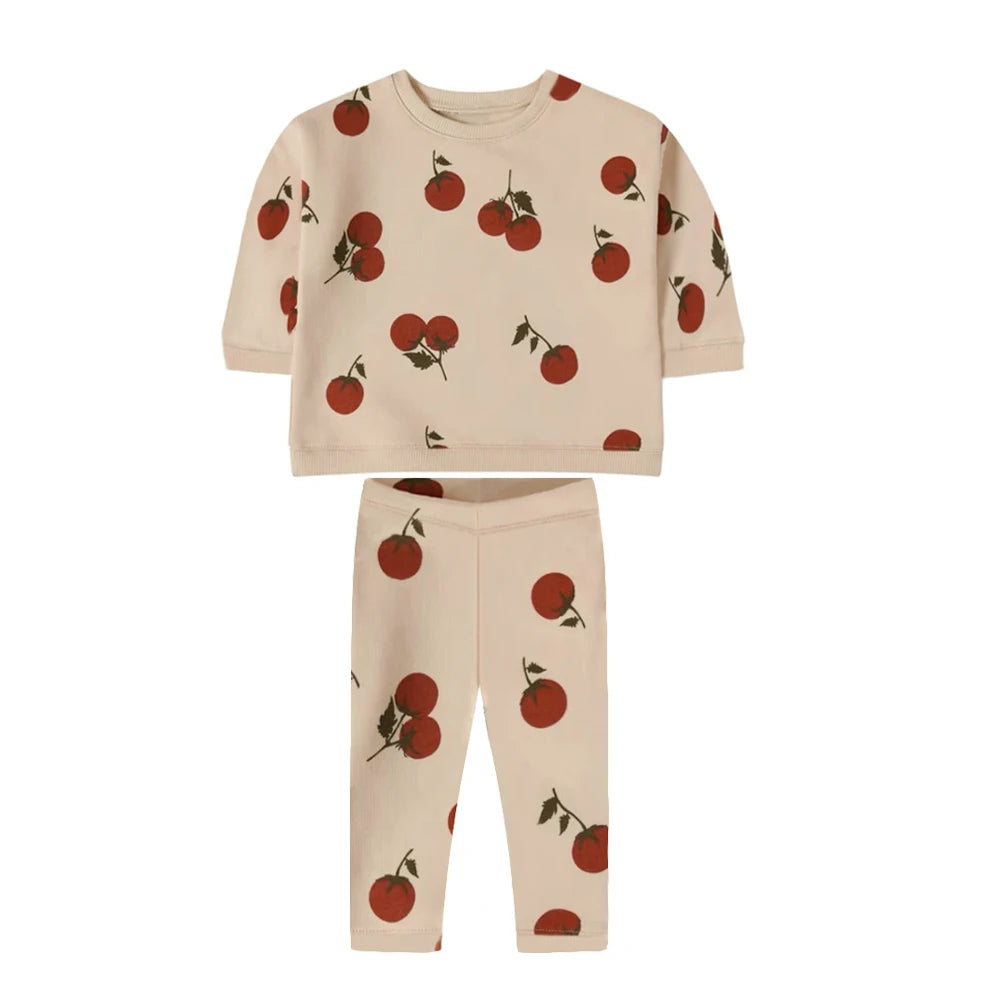 Sustainable Cotton Lounge Set – Playful & Soft