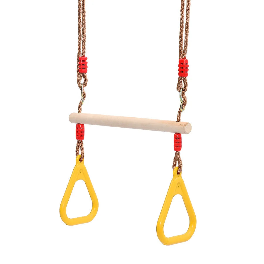 Wooden Baby & Kids Hanging Swing – Indoor/Outdoo