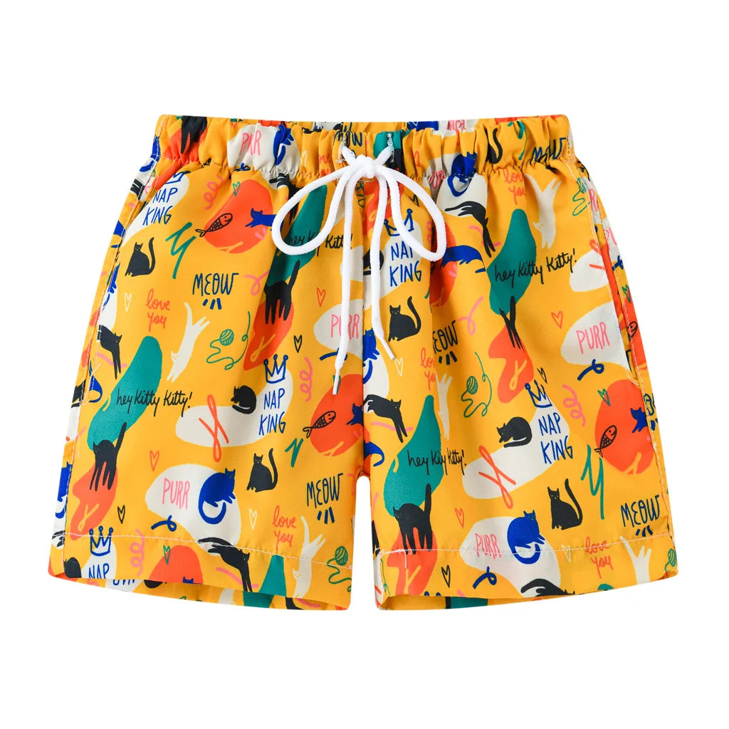 Summer Wave Swim Shorts