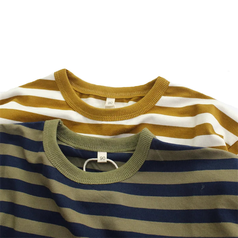 Coastal Stripe Long Sleeve Tee