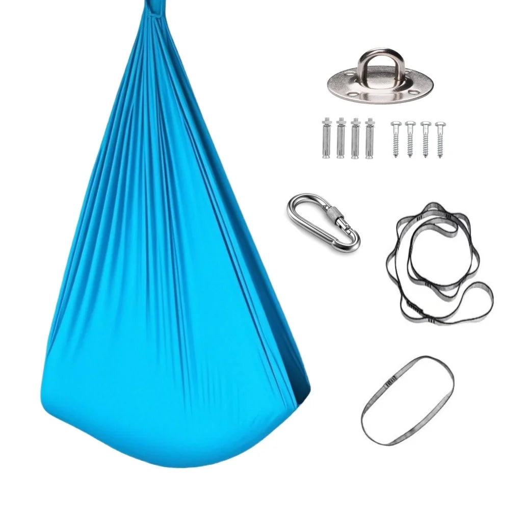 StretchNest Yoga Kids™ – Elastic Sensory Hammock