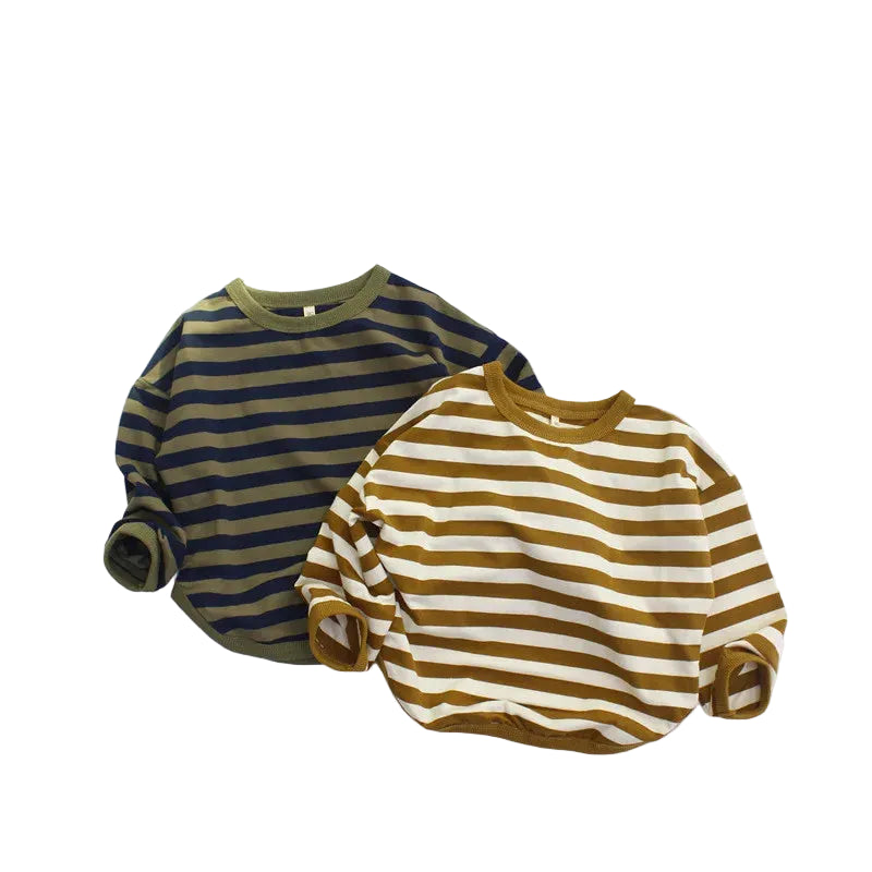 Coastal Stripe Long Sleeve Tee