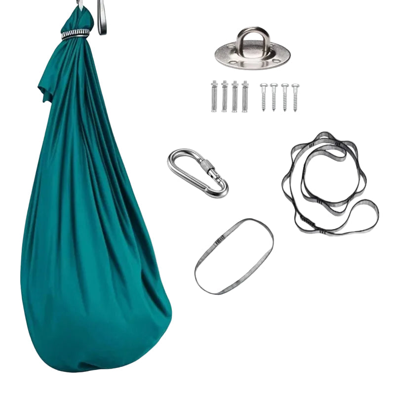 StretchNest Yoga Kids™ – Elastic Sensory Hammock