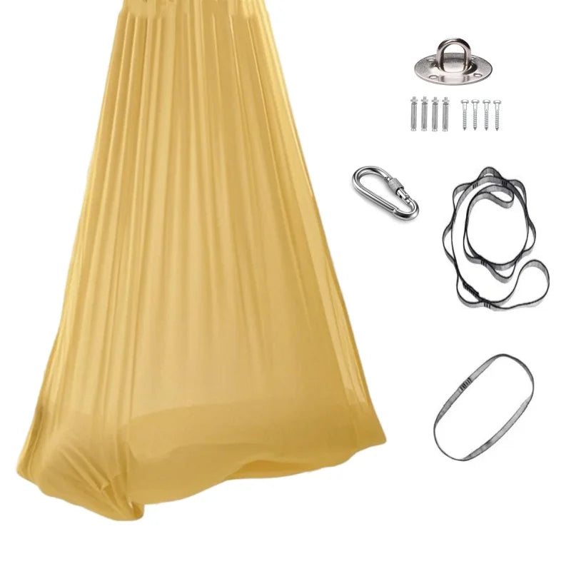 StretchNest Yoga Kids™ – Elastic Sensory Hammock