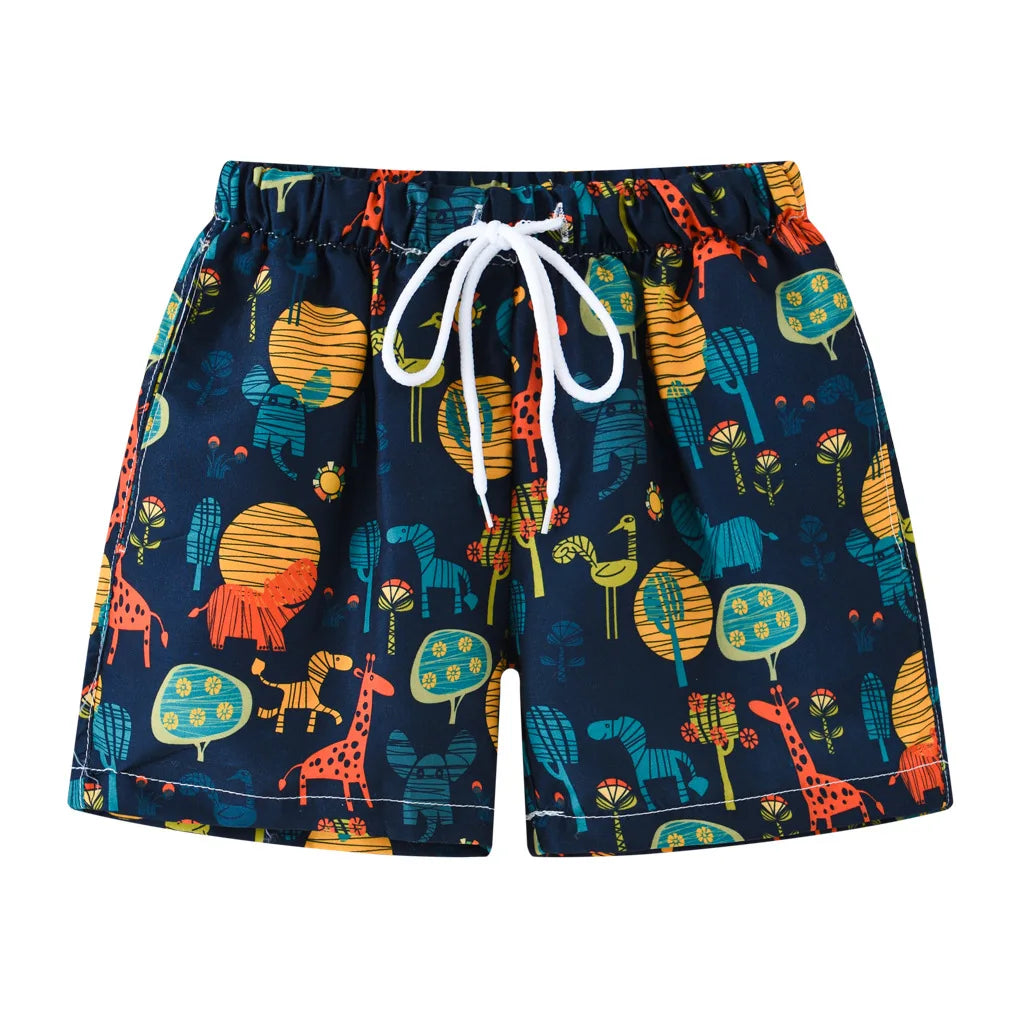 Summer Wave Swim Shorts