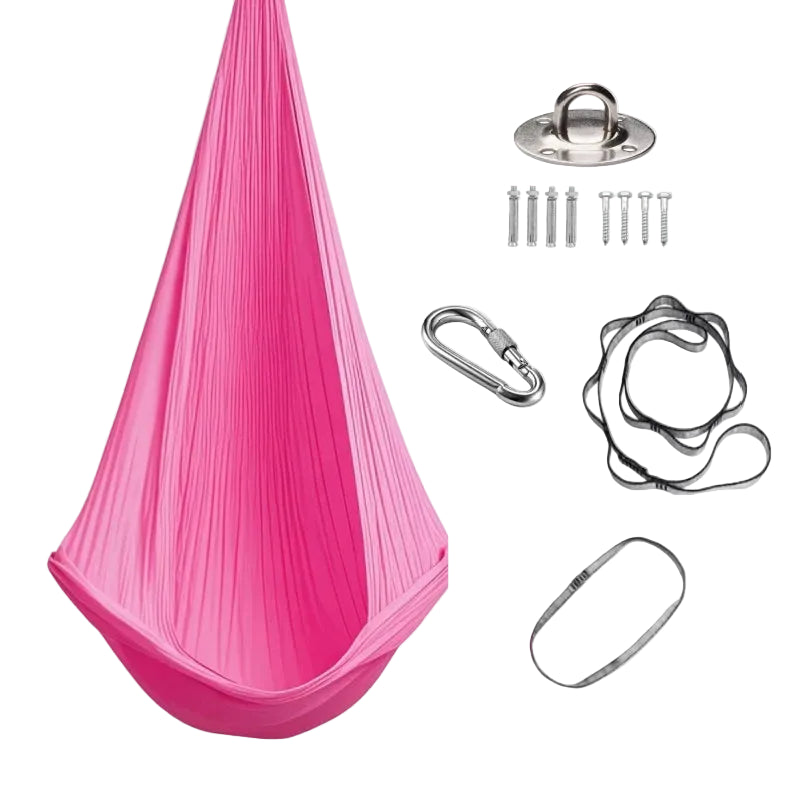 StretchNest Yoga Kids™ – Elastic Sensory Hammock