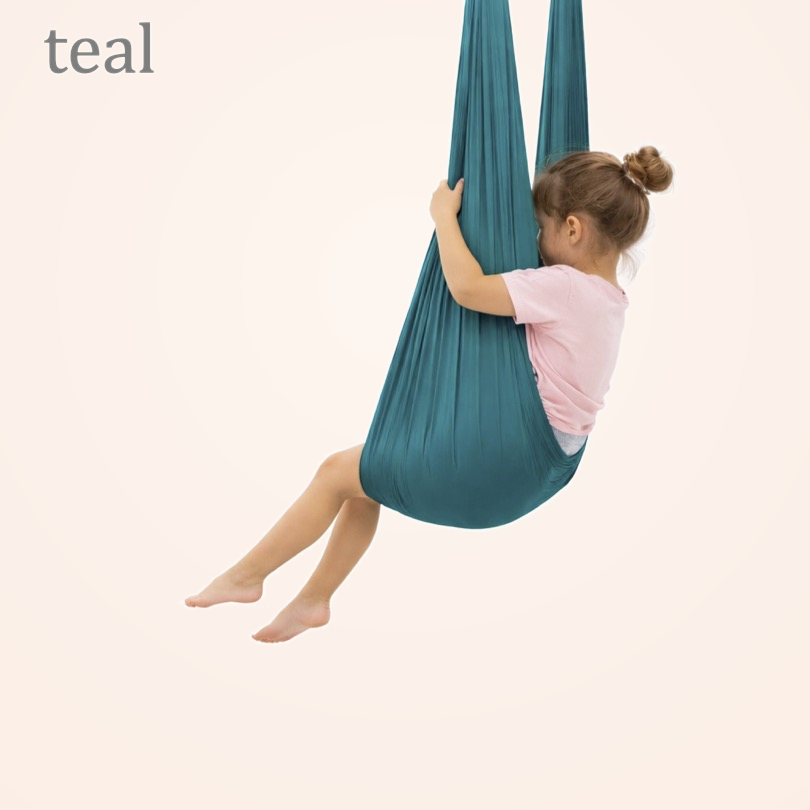 StretchNest Yoga Kids™ – Elastic Sensory Hammock