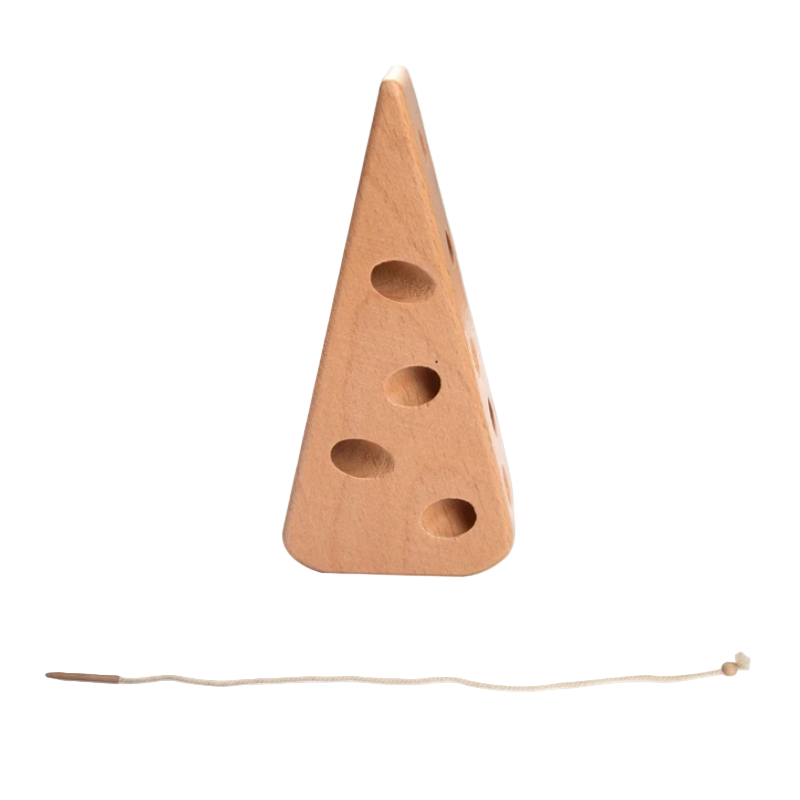 Beech Wood Threading Toy